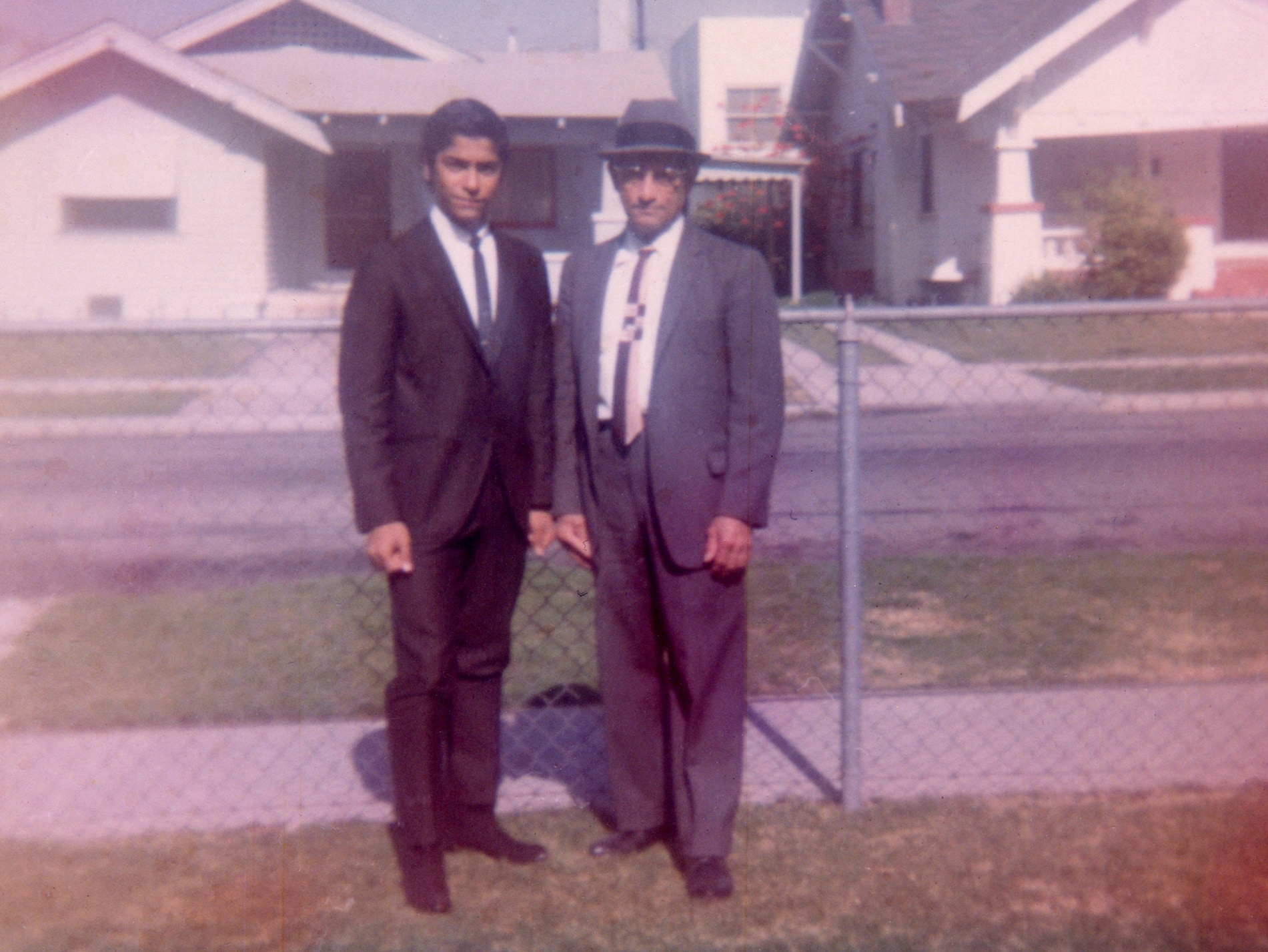 My dad and I on the day I graduated from Berendo Jr. High