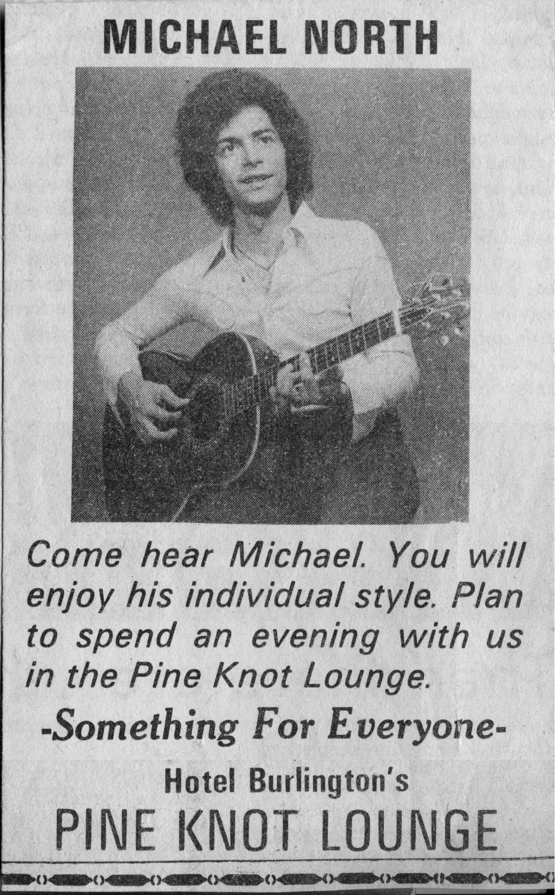 New Paper cliping of Michael North