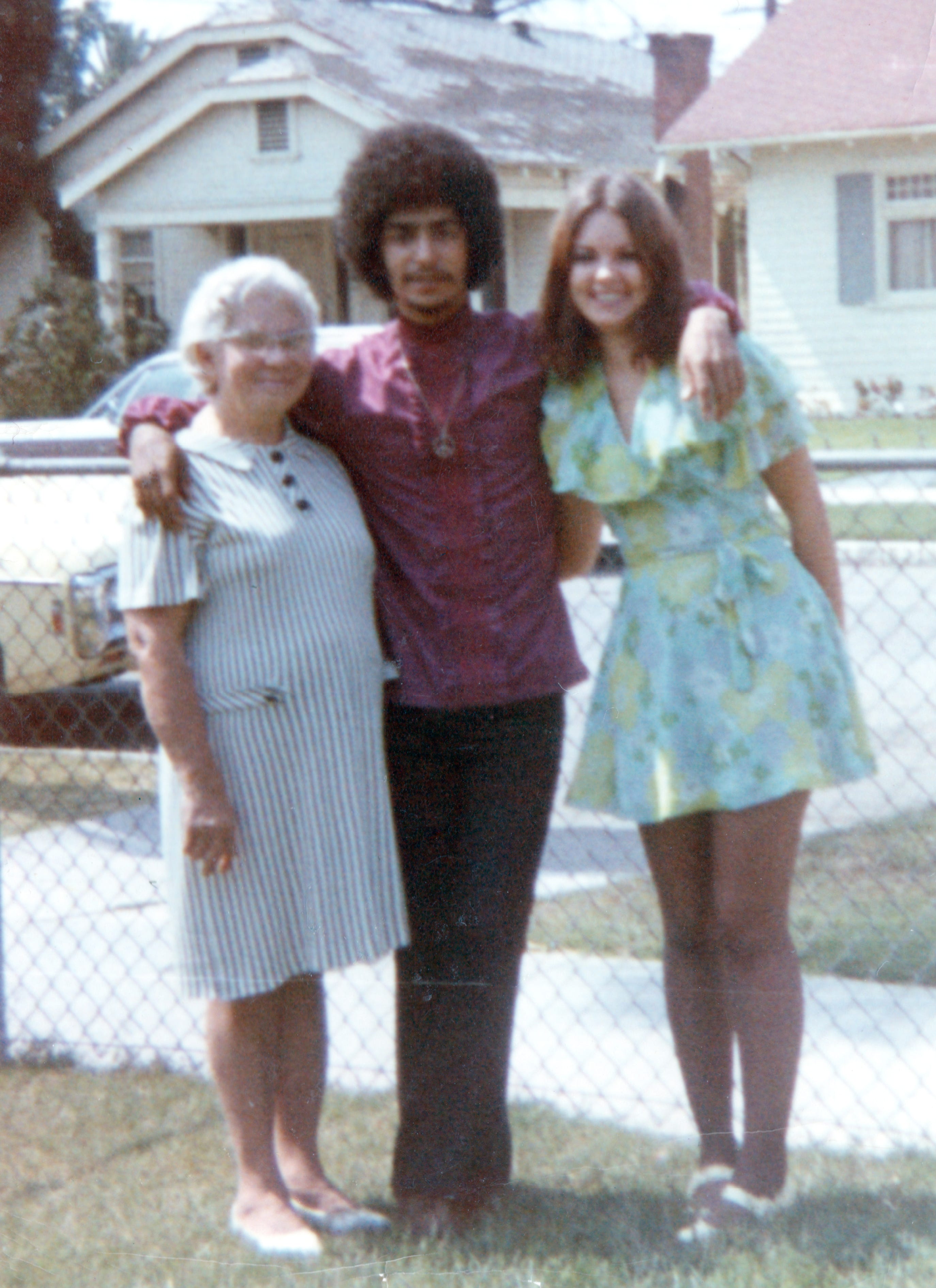 Michael North with Girlfriend Renea and Mom