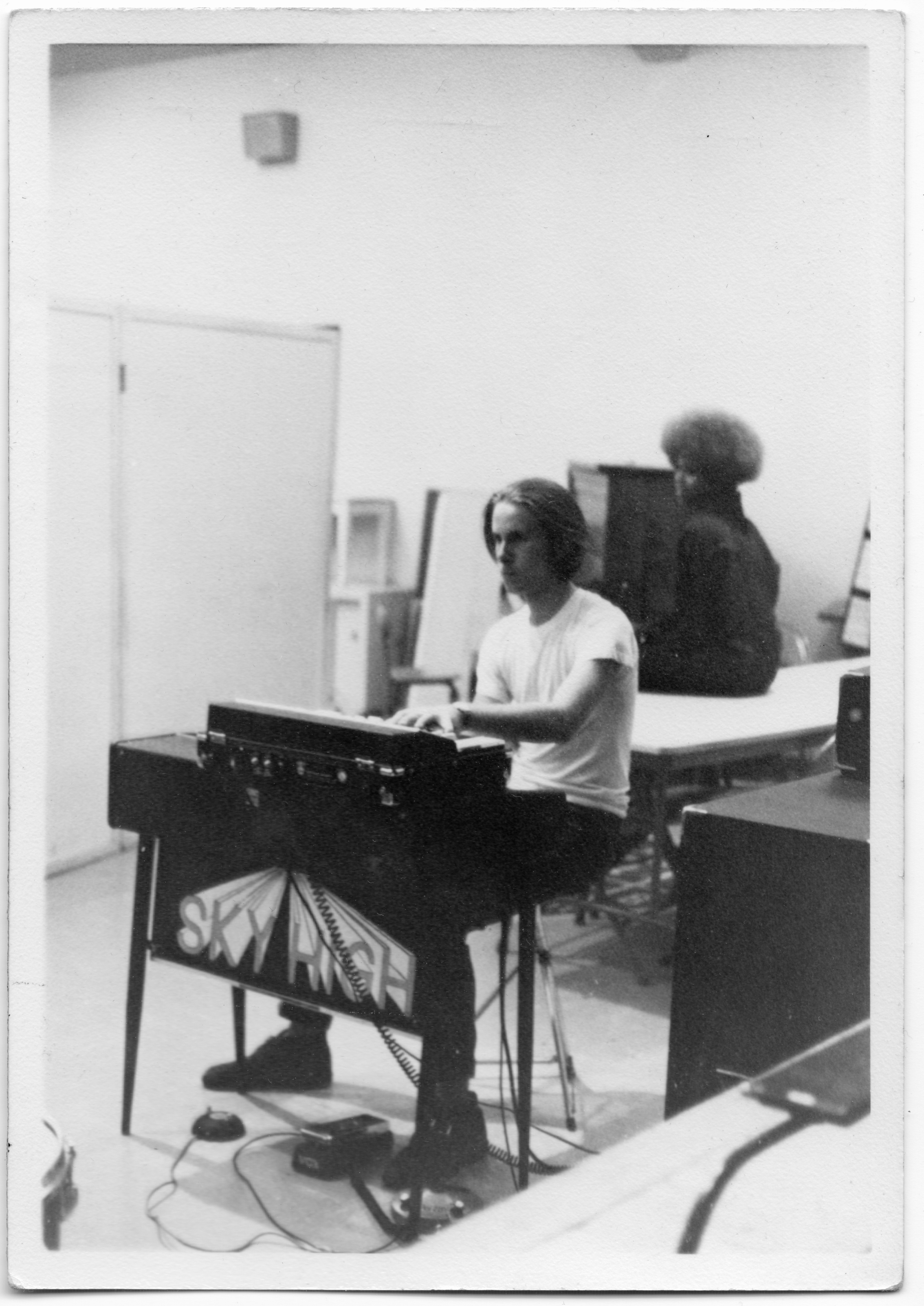 Sky High rehearsal with Michael North, Wyane Hogget and Chris Moress