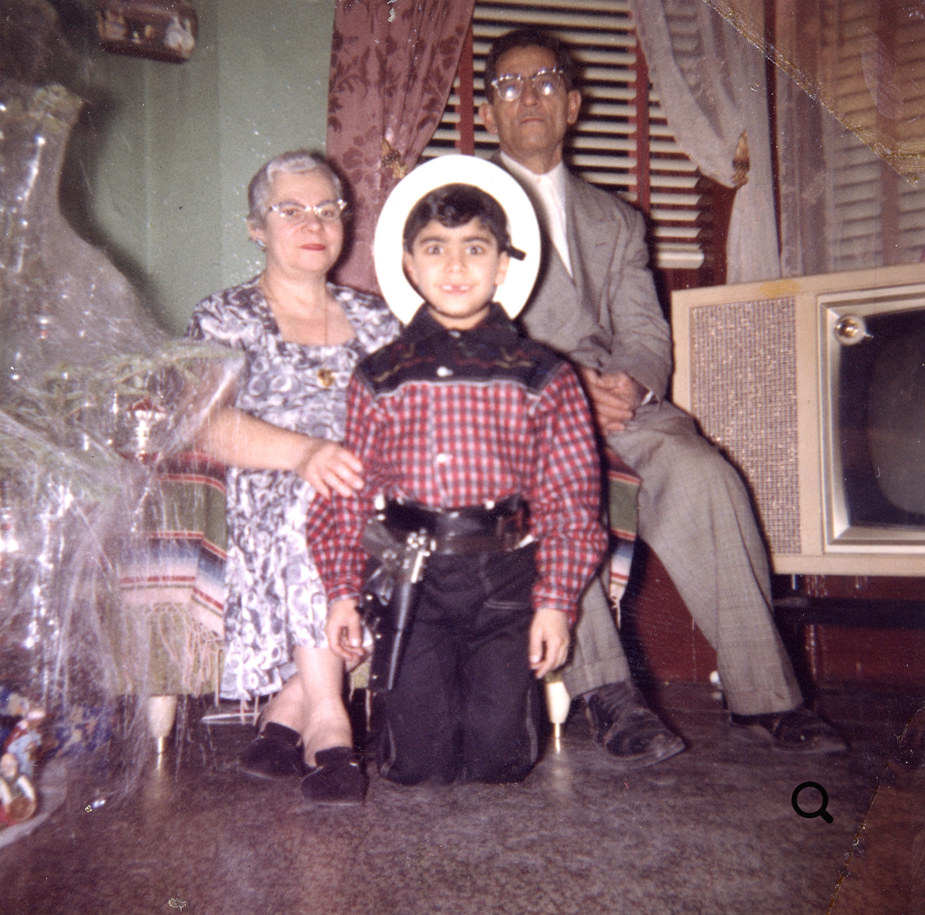 Michael North, Christmas picture of family